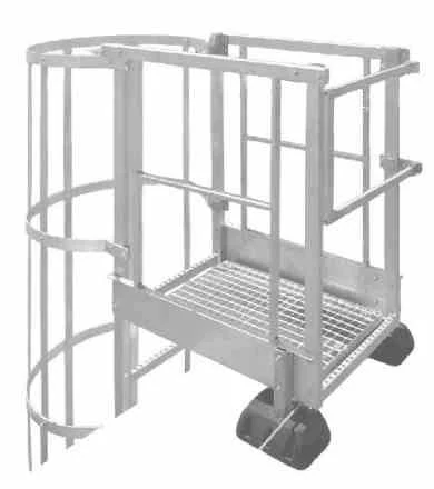 Zakończenie podestu i bramka FIXO SYSTEM